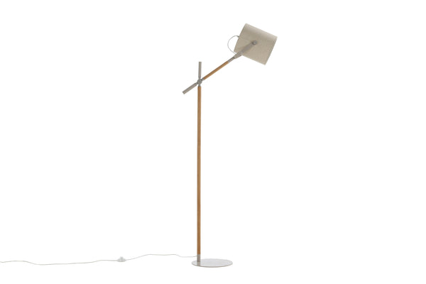 Golvlampa DENNIS Linen E27-Beige