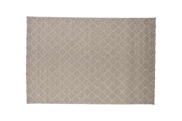 Rektangulär matta CLOUDY Ull 300x200cm-Beige