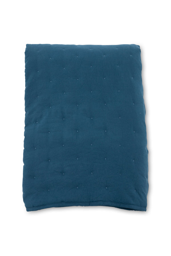 Överkast SALLY Polyester 180x260cm-Aqua