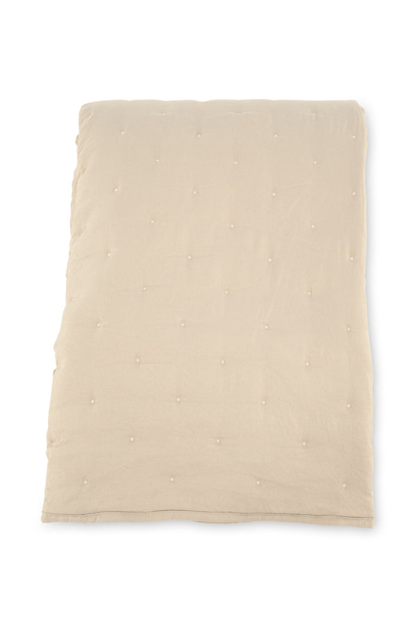 Överkast SALLY Polyester 80x180cm-Beige