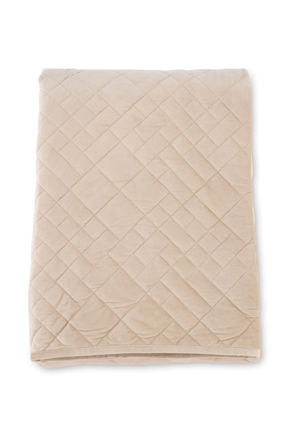 Tagesdecke JILLY Polyester 260x260cm-Beige