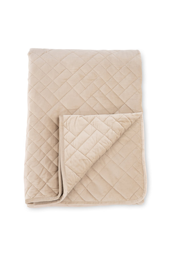 Tagesdecke JILLY Polyester 260x260cm-Beige