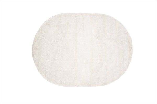 Oval rug WALTER Polypropylene 340x240cm-White