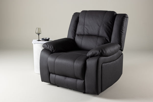 Relaxsessel SINGAPORE Polyester Schwarz