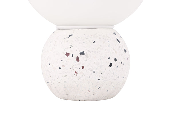 Bordslampa METZ Terrazzo E27-Vit