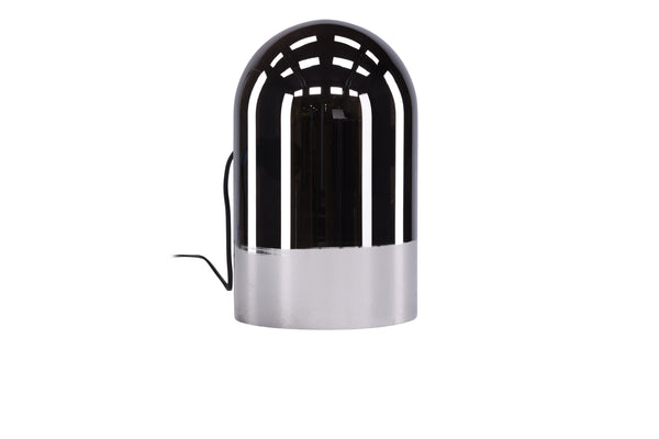 Bordslampa QUENTIN Glas E14-Svart