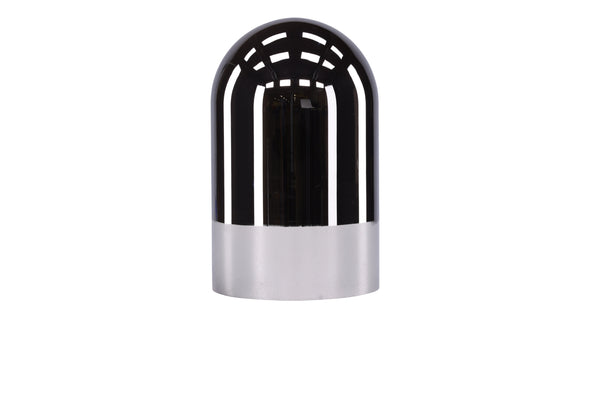 Bordslampa QUENTIN Glas E14-Svart