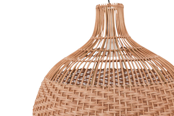 Taklampa BASTIA Rattan E27-Natur