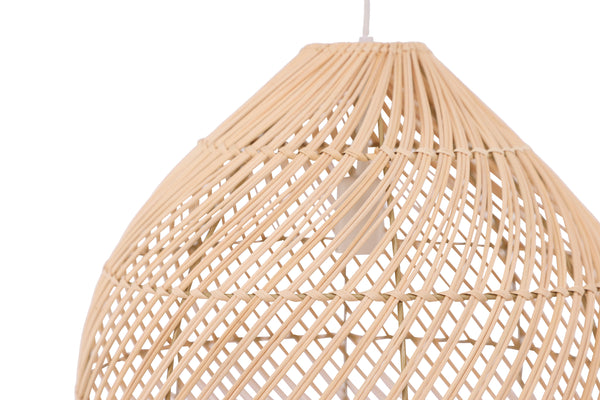 Taklampa BRIVELA Rattan E27-Natur