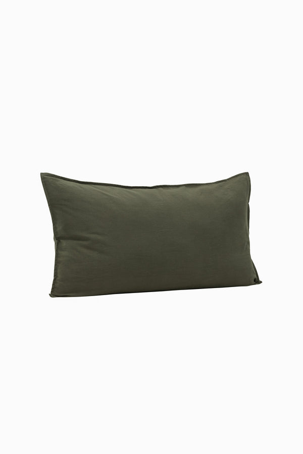 Cushion cover RONJA Cotton 50x90cm-Green