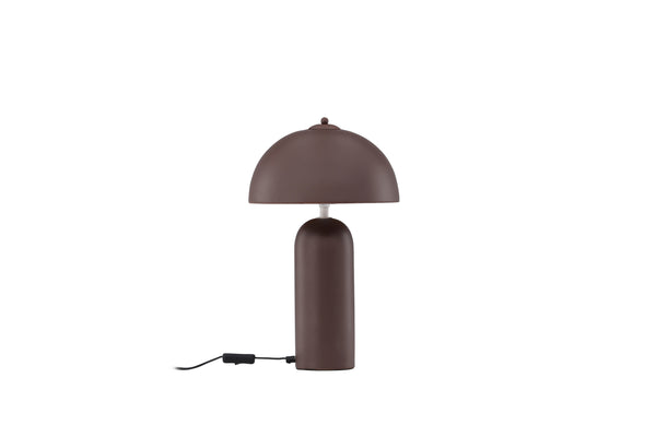 Bordslampa CORELLO Spraystone E27-Brun