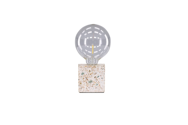 Bordslampa RILCHE Terrazzo E27-Grå