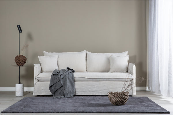 Sofa NOVA Cotton 3-Seater Beige