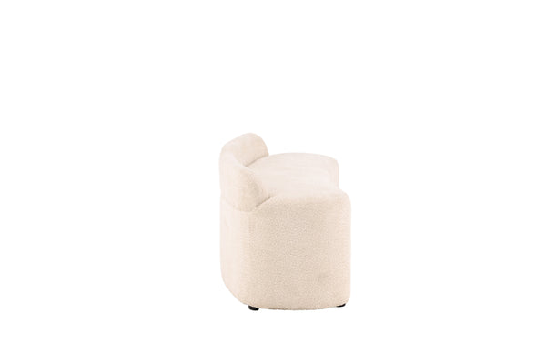 2-Sits Soffa POCATELLO Polyester Vit