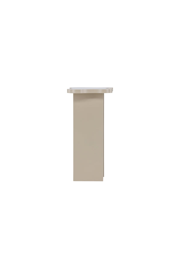 Sidobord MOLDE MDF 42x30x62-Beige