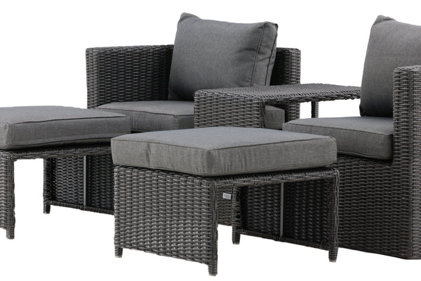 Lounge Set QUAD Konstrotting Grå