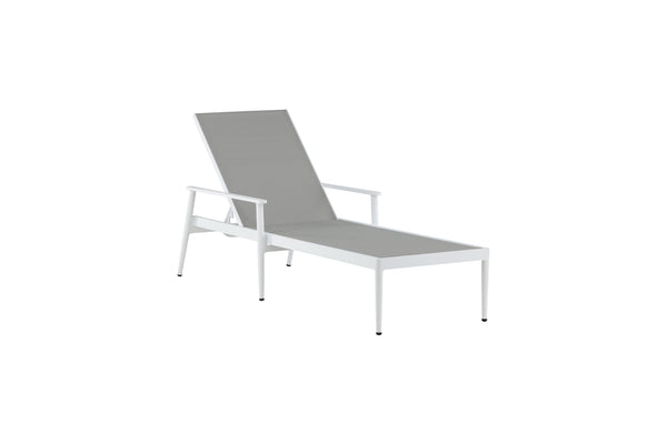 Sun loungers BREAK Aluminum 2 pcs Grey