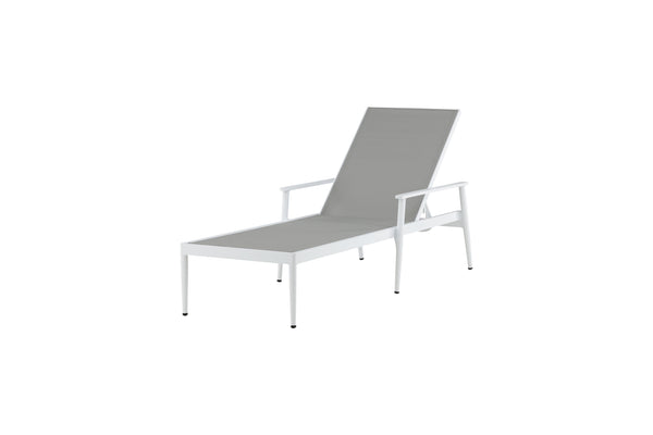 Sun loungers BREAK Aluminum 2 pcs Grey