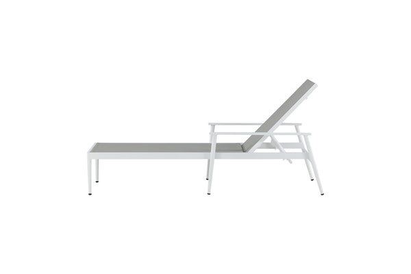 Sun loungers BREAK Aluminum 2 pcs Grey