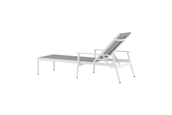 Sun loungers BREAK Aluminum 2 pcs Grey