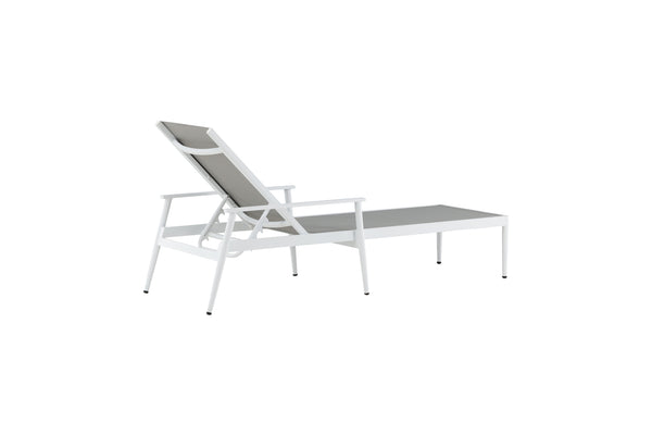 Sun loungers BREAK Aluminum 2 pcs Grey