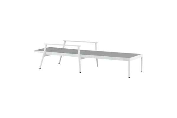 Sun loungers BREAK Aluminum 2 pcs Grey