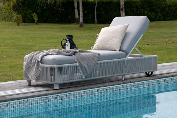 Sun loungers VIRYA Aluminum Grey