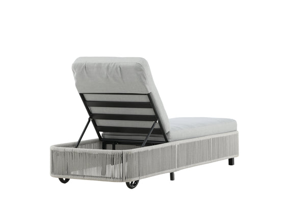 Sun loungers VIRYA Aluminum Black