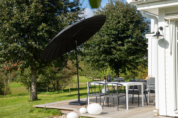 Parasol PALMETTO Aluminum ⌀270 Black