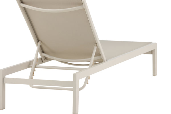 Solstolar COPACABANA Aluminium 2st Beige