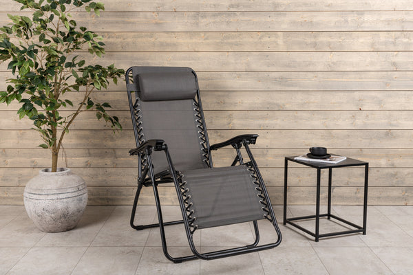 Deckchairs MELKER Textilen Grey