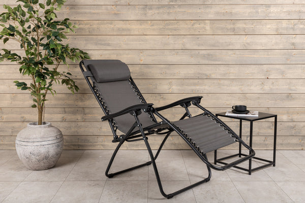 Deckchairs MELKER Textilen Grey