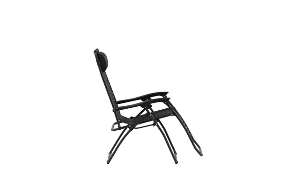 Deckchairs MELKER Textilen Black