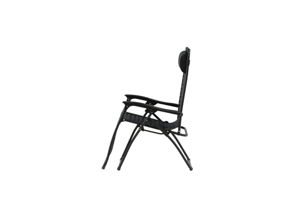 Deckchairs MELKER Textilen Black