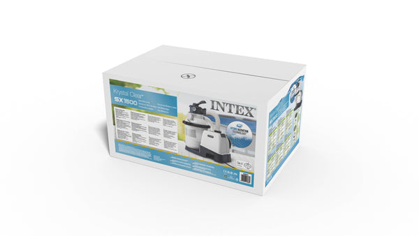 INTEX Sandfilterpump 4m3 per Timme / Upp till 20 000 liter