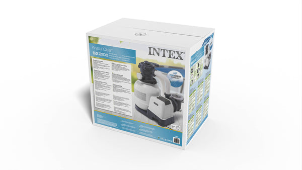 INTEX Sandfilterpump 6m3 per Timme | Upp till 30 000 liter