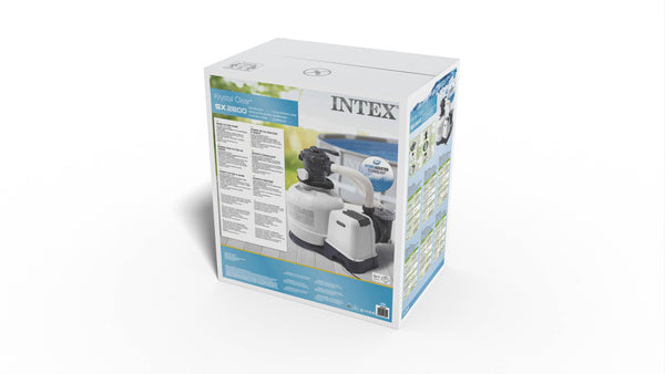 INTEX Sandfilterpump 8m3 per Timme / Upp till 40 000 liter