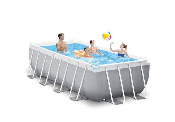 INTEX Prism Frame Swimming Pool 400 x 200 x 122 cm