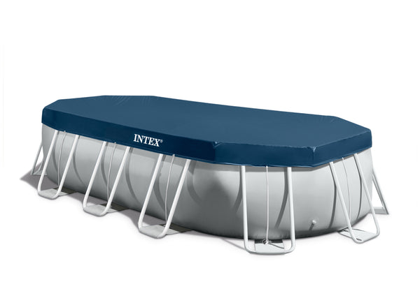 INTEX Prism Oval Frame Simbassäng 503 x 274 x 122 cm