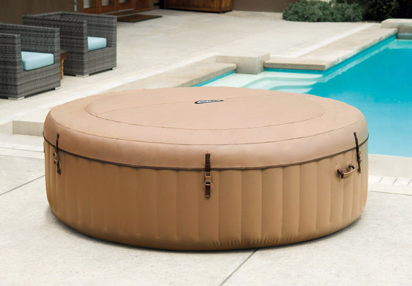 INTEX PureSpa Bubble Uppblåsbar Jacuzzi 6 Personer