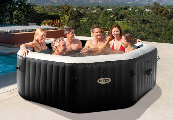 INTEX Deluxe Uppblåsbar Jacuzzi - Bubbles and Jets 6 Personer