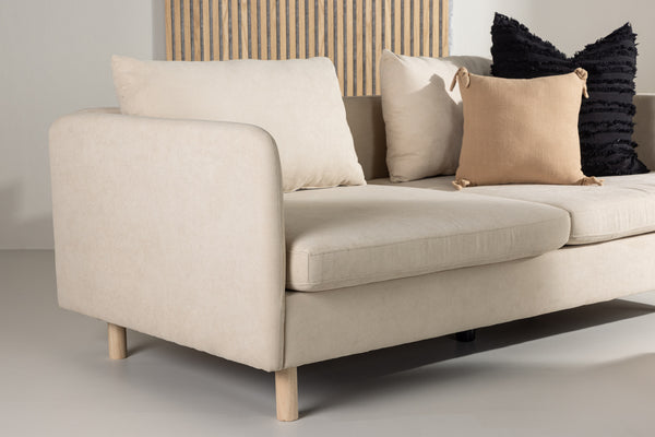 3-Sits Soffa ZERO Polyester Beige