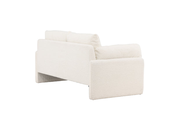 2-Sitzer-Sofa VINDEL Teddy Weiß