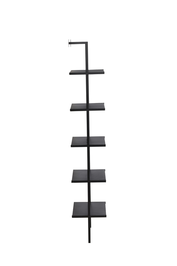 Hyllor CARACAS Stål 183*60 cm-Svart