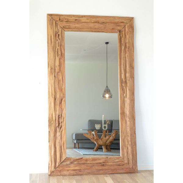 Mirror GRANADA Antique Teak 101*180 Natural 