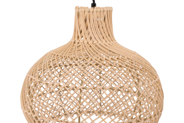 Taklampa VAREKIL Rattan E27-Natur