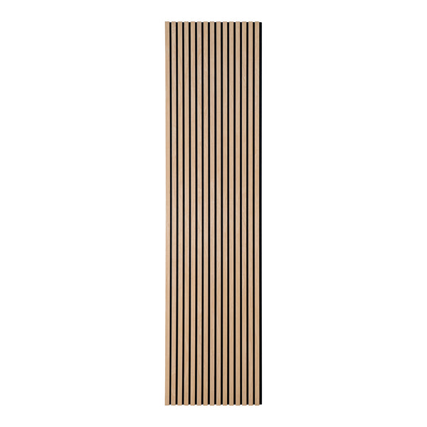 Akustikpanel MDF - EK 2400x600x22 mm 2x Natur