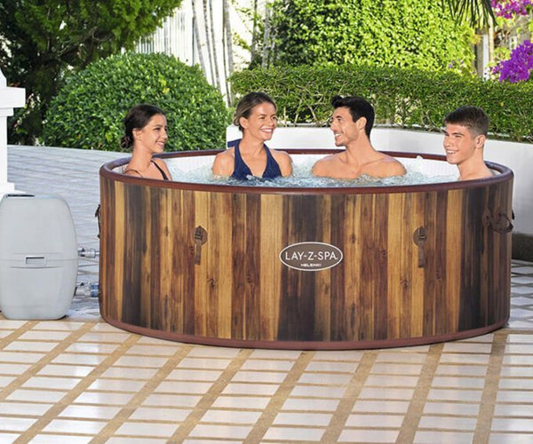 LAY-Z Spa Helsinki Bestway AirJet Uppblåsbart Jacuzzi 5-7 Personer