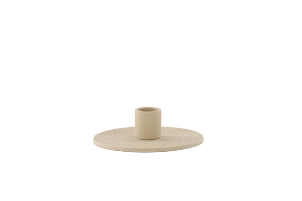 Ljusstakar DIAN Beige - W12*H4cm