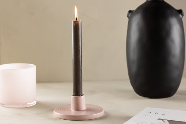 Candlesticks BETTE Light pink - W12*H5cm